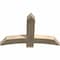 Ekena Millwork Bellingham Rough Sawn Timber Gable Bracket, Douglas Fir, 48"W x 32"H x 4"D x 6"F, 16/12 Pitch GBW048X32X0406BEL00RDF - alternate 2